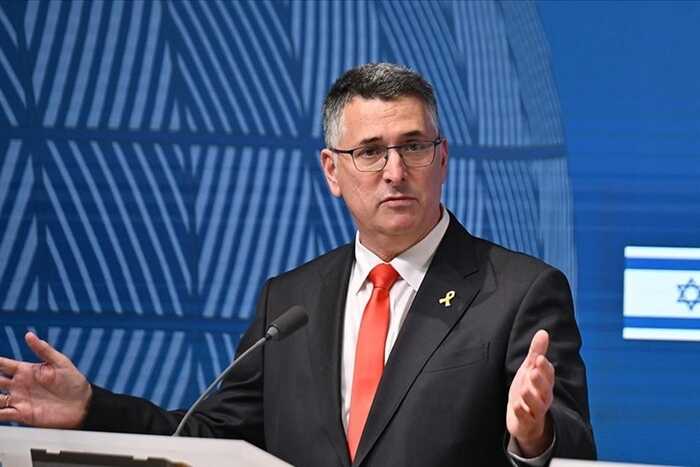 Министр иностранных дел Израиля Гидеон Саар посетил Киев с официальной делегацией