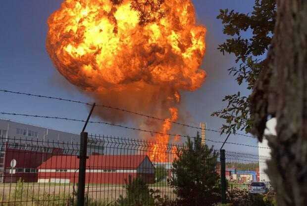 В Вильнюсе прогремел взрыв на газонаполнительной станции, пострадали 8 вагонов