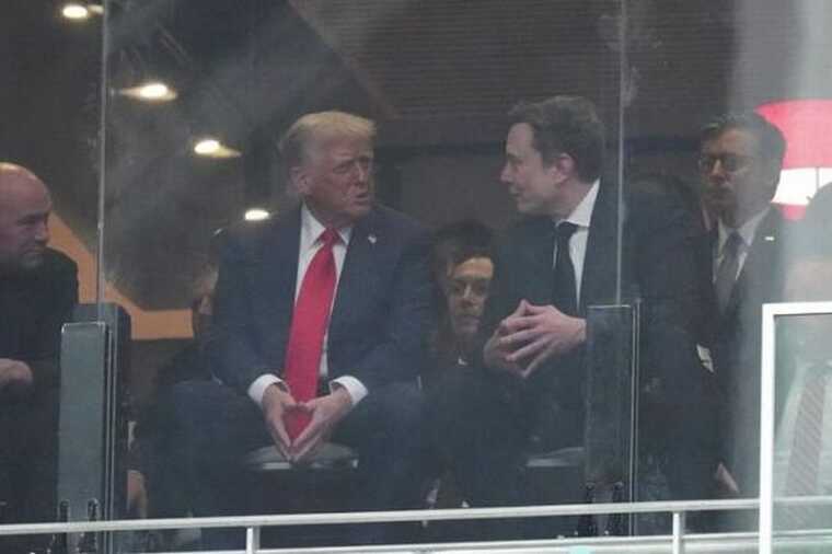 Трамп и Маск впервые после конфликта вместе на прощании с Чарли Кирком