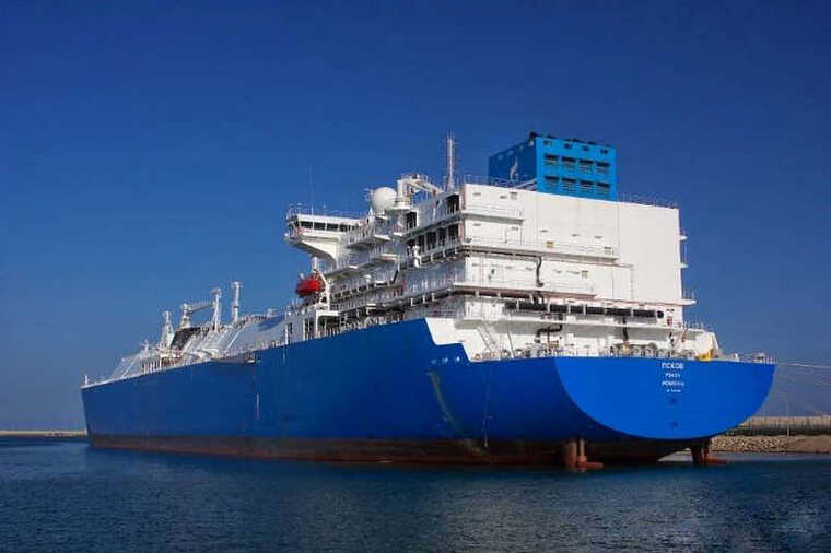 Российский танкер СПГ «Perle» впервые провёл STS-перегрузку газа в Юго-Восточной Азии