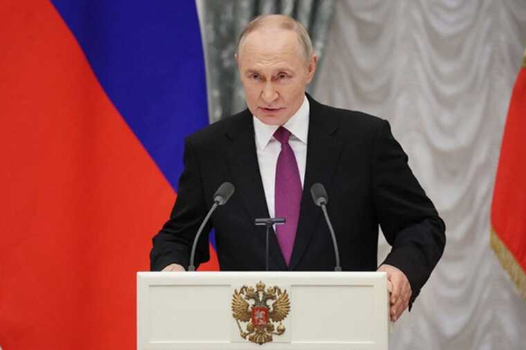 Путин снова хвалит «Буревестник», «Посейдон» и «Сармат», обещая «сверхзвуковую станцию на Луне»