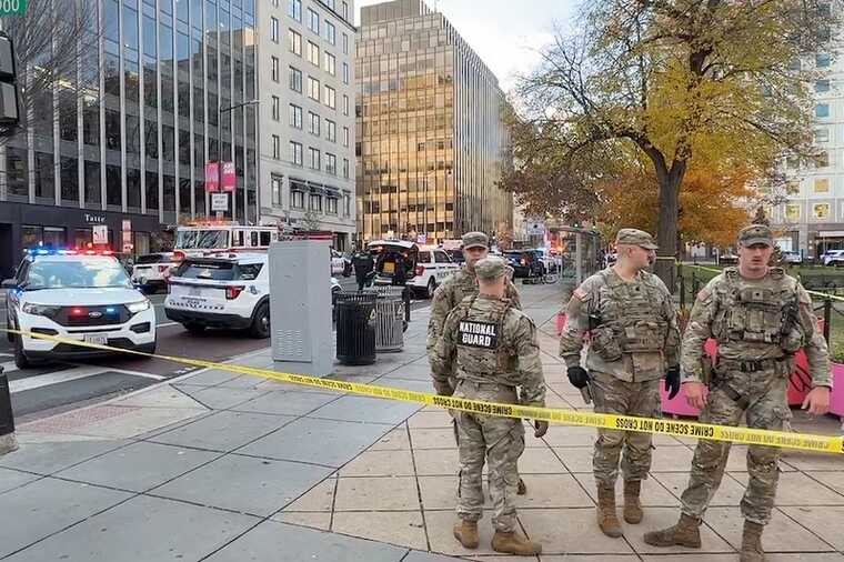 В Вашингтоне произошла стрельба у станции метро Farragut West, двое нацгвардейцев погибли